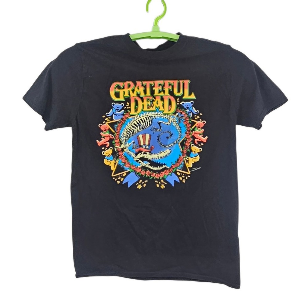 Grateful Dead Alligator Uncle Sam Hat Graphic T-Shirt Men's Small /Medium